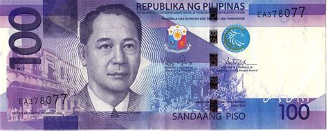 100 pesos drawing|Coins and Notes .